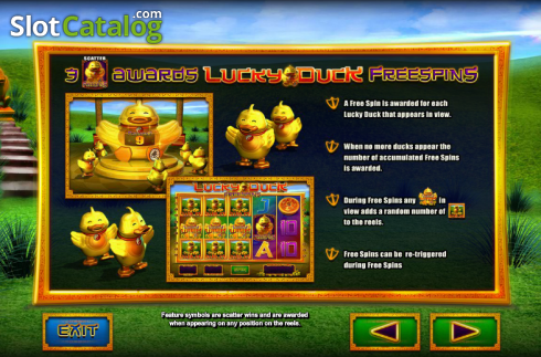 Οθόνη4. Lucky Duck (Blueprint) Κουλοχέρης
