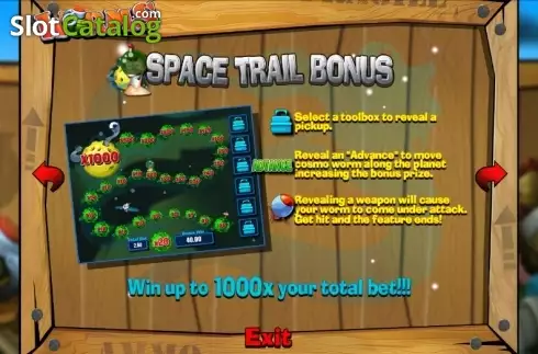 Οθόνη5. Worms (Blueprint) Κουλοχέρης