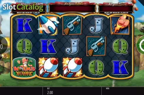 Οθόνη2. Worms Reloaded Κουλοχέρης 