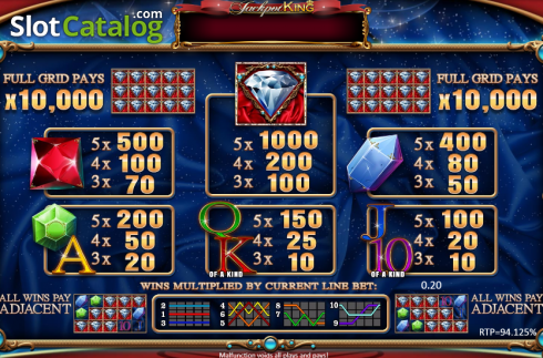 Οθόνη3. Diamond Jackpots Κουλοχέρης 