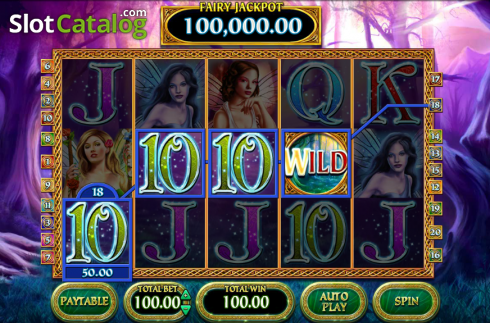 Οθόνη7. Fairy Fortunes Κουλοχέρης