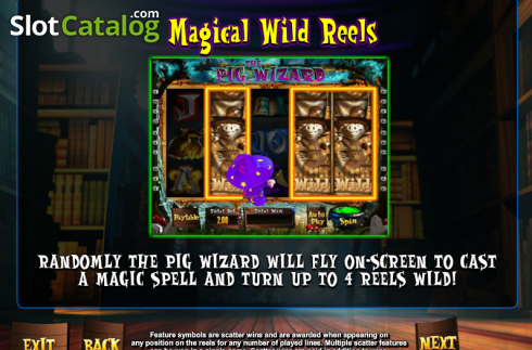 Οθόνη3. Harry Trotter The Pig Wizard Κουλοχέρης 