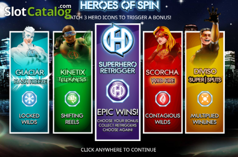 Οθόνη2. Heroes of Spin (Blueprint) Κουλοχέρης