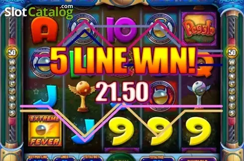 Οθόνη7. Peggle Slots Κουλοχέρης 