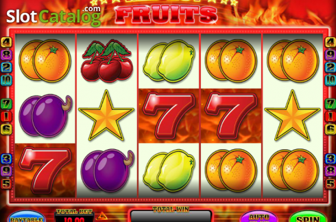 Οθόνη2. Red Hot Fruits (Blueprint) Κουλοχέρης
