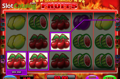 Οθόνη5. Red Hot Fruits (Blueprint) Κουλοχέρης