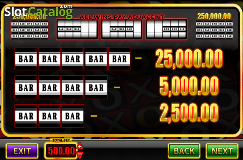 Οθόνη2. Super Spins Bar X Gold Κουλοχέρης