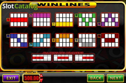 Οθόνη6. Super Spins Bar X Gold Κουλοχέρης