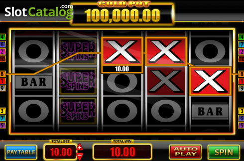 Οθόνη8. Super Spins Bar X Gold Κουλοχέρης
