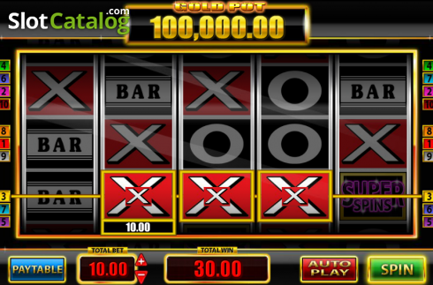 Οθόνη9. Super Spins Bar X Gold Κουλοχέρης