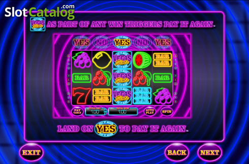 Οθόνη4. Vegas Slots: Pay It Again Κουλοχέρης