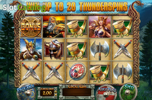 Οθόνη7. Vikings of Fortune Κουλοχέρης