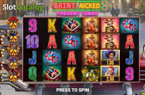 Οθόνη2. Saint Nicked 3 Κουλοχέρης