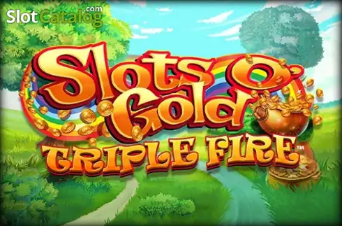 Slots O' Gold Triple Fire Λογότυπο Slots O' Gold Triple Fire Λογότυπο