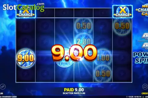 Οθόνη3. Mega Charged Cash Κουλοχέρης