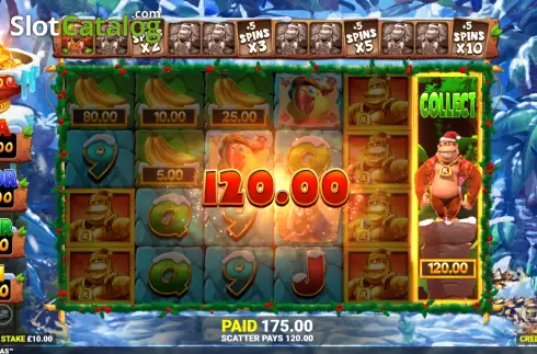 Οθόνη3. Kong Even Bigger Christmas Κουλοχέρης