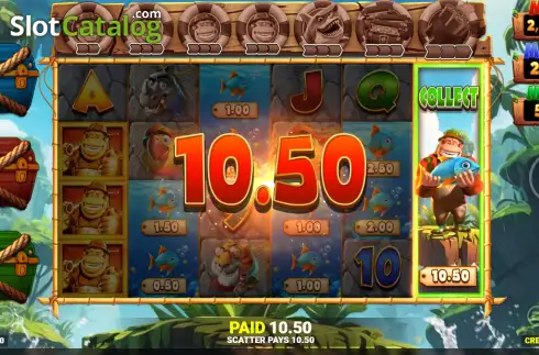Οθόνη3. King Kong Splash Κουλοχέρης