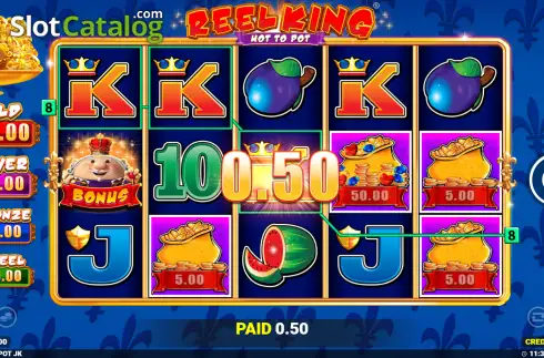 Οθόνη3. Reel King Hot To Pot Κουλοχέρης