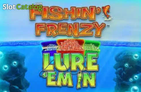 Fishin' Frenzy Lure 'Em In Λογότυπο Fishin' Frenzy Lure 'Em In Λογότυπο