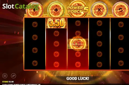 Οθόνη3. Cash Strike Power Force 5 Megaways Κουλοχέρης