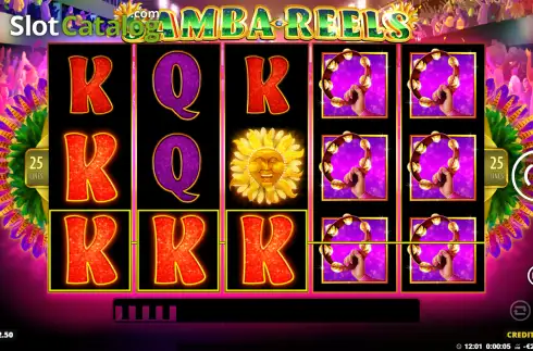 Οθόνη3. Samba Reels Κουλοχέρης 