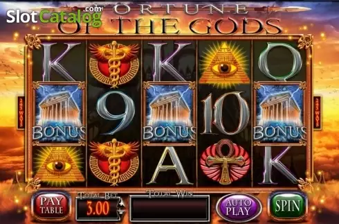 Οθόνη4. Fortune of the Gods Κουλοχέρης