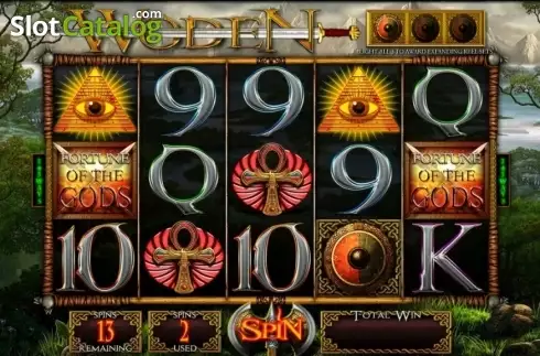 Οθόνη8. Fortune of the Gods Κουλοχέρης