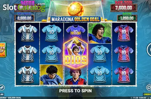 Οθόνη2. Maradona Golden Goal Κουλοχέρης