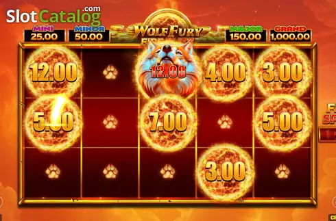 Οθόνη3. Wolf Fury Fire Blitz Κουλοχέρης