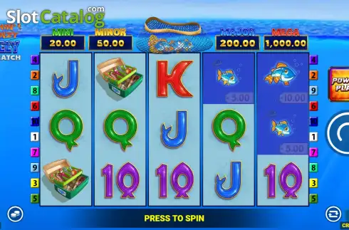 Οθόνη2. Fishin' Frenzy Reely Big Catch Κουλοχέρης