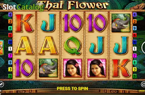 Οθόνη2. Thai Flower Power Play Κουλοχέρης