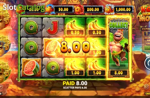 Οθόνη3. Kong Even More Money Κουλοχέρης
