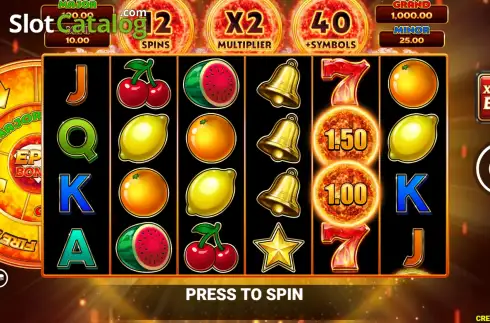 Οθόνη2. Triple Action Fire Wheel Κουλοχέρης