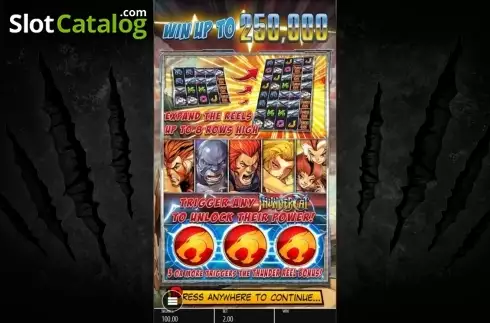 Οθόνη2. Thundercats Κουλοχέρης