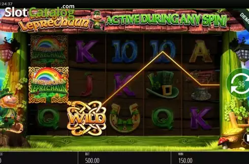 Οθόνη3. Wish Upon A Leprechaun Κουλοχέρης
