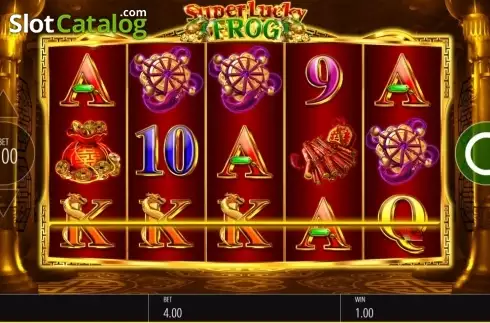 Οθόνη5. Super Lucky Frog (Blueprint) Κουλοχέρης