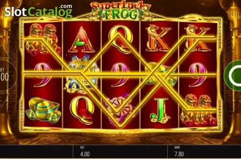 Οθόνη6. Super Lucky Frog (Blueprint) Κουλοχέρης