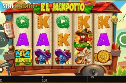 Οθόνη3. El Jackpotto Κουλοχέρης