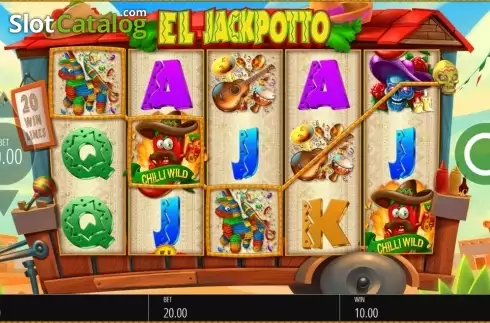 Οθόνη4. El Jackpotto Κουλοχέρης