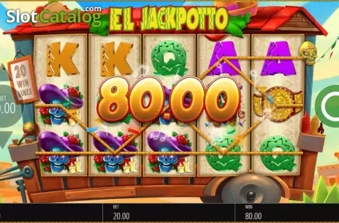 Οθόνη5. El Jackpotto Κουλοχέρης