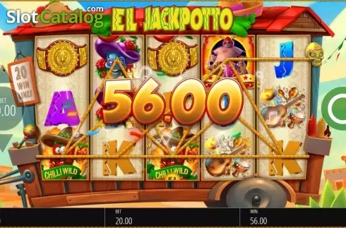 Οθόνη6. El Jackpotto Κουλοχέρης