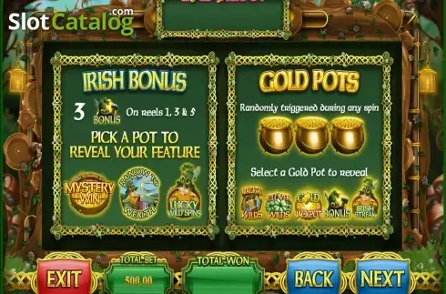 Οθόνη7. Irish Gold (Blueprint) Κουλοχέρης