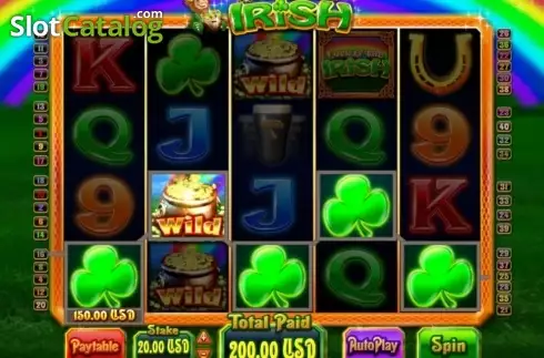 Οθόνη3. Luck O' the Irish Κουλοχέρης 