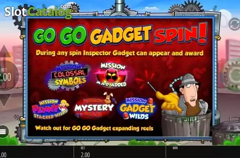 Οθόνη2. Inspector Gadget Κουλοχέρης