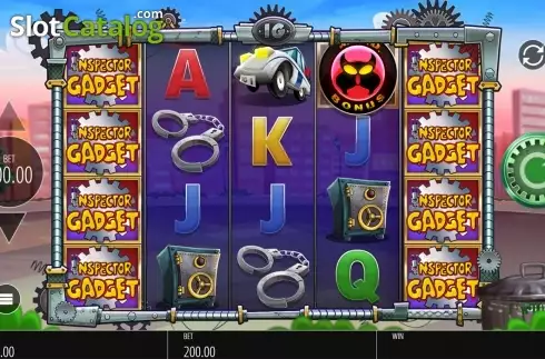 Οθόνη3. Inspector Gadget Κουλοχέρης