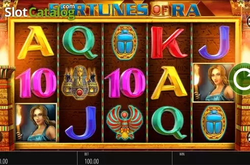Οθόνη6. Fortunes of Ra (Blueprint) Κουλοχέρης 