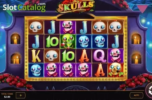 Οθόνη2. Skulls Κουλοχέρης
