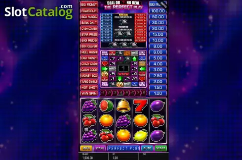 Οθόνη2. Deal or No Deal: The Perfect Play Κουλοχέρης