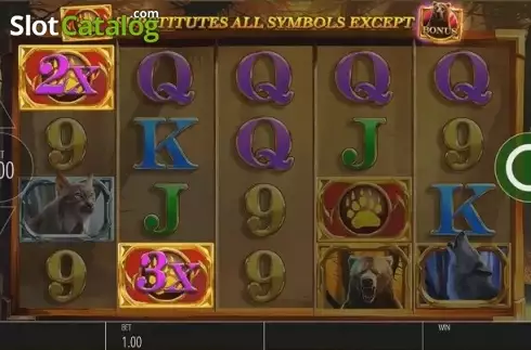 Οθόνη2. Grizzly Gold Jackpot King Κουλοχέρης 