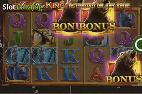 Οθόνη3. Grizzly Gold Jackpot King Κουλοχέρης 